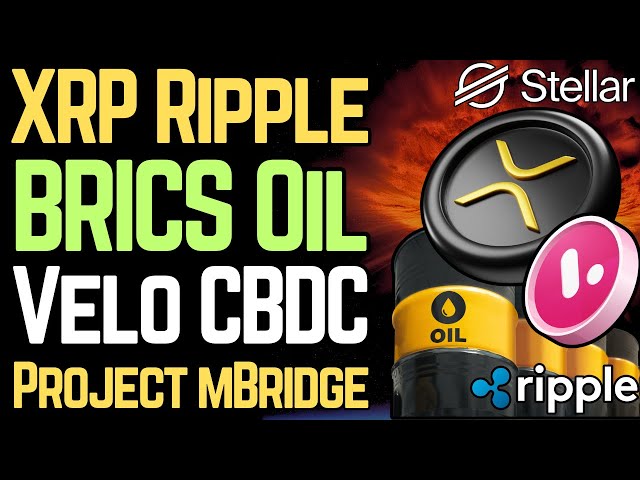 USD가 아닌 OIL용으로 XRP를 사용하는 BRICS(Velo, Project mBridge, XLM)