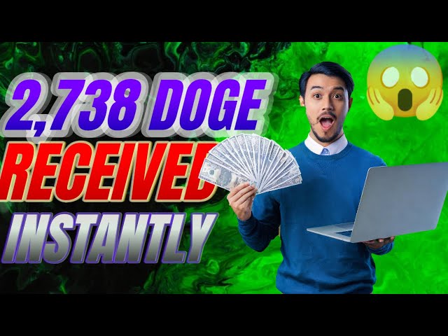 Get 2,738 DOGE Without Investing a Dime! | Free Dogecoin 2024