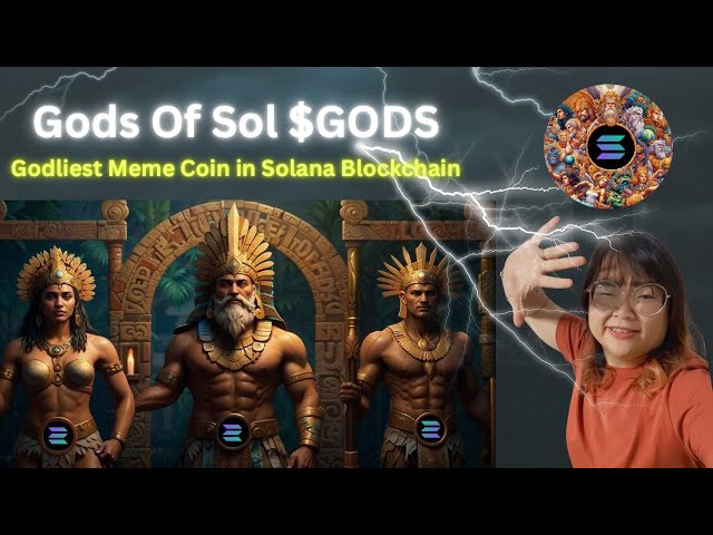 Gods Of Sol - Solana BlockChain의 가장 경건한 Meme 코인입니다. 이것을 퇴색시키지 마십시오!