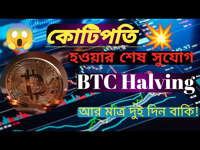 BTC ビットコイン半減期 🚀 #btc Halving 2024 1 コインあたり 1$ を 500$ に半減後、仮想通貨投資最後のチャンス💰