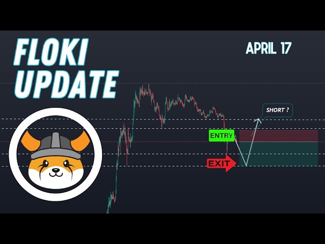 Floki幣價格預測，下一個目標？  Floki 幣價格更新 |倒賣 2024 年 4 月 17 日