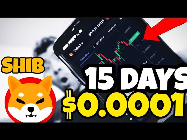 Shiba Inu Coin $0.0001 15 Days After Bitcoin Halving #shib