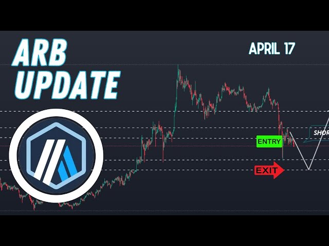 Prédiction du prix des pièces ARB, prochain objectif | Arbitrum ARB Mise à jour des prix | scalping 17 avril 2024