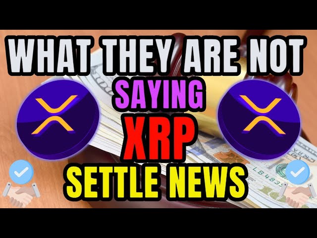 XRP-ABWICKLUNGS-UPDATE! WAS SIE NICHT SAGEN! XRP AKTUELLE NACHRICHTEN HEUTE #coin #crypto #news