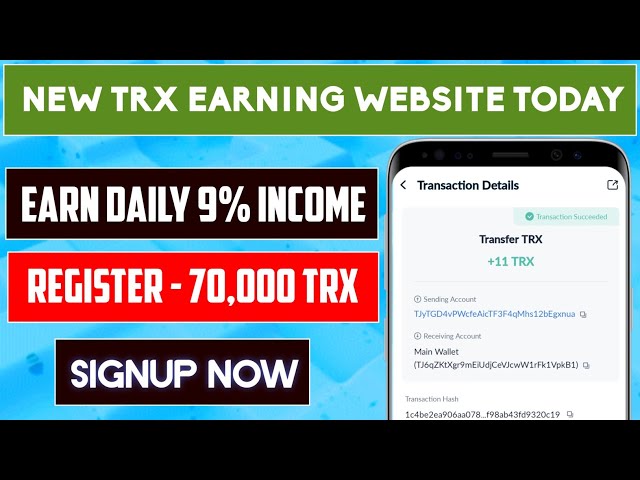 New Trx Earning Website | New Trx Mining Site | Live Payment Proof | Usdt Earning Site | Usdt Mining