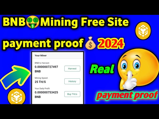 🤑Free bnb mining website| how to earn free bnb coin| Free bnb payment proof| bnb Mining 2024|