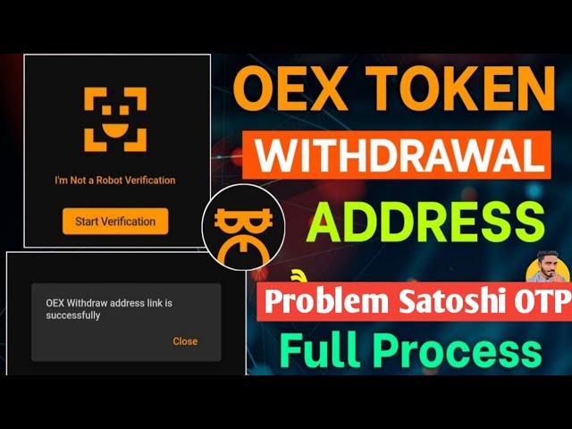 Satoshi OEX Link Wallet Address Trick | OEX Coin Withdrawal | Open Ex Mining Link Withdrawal Address