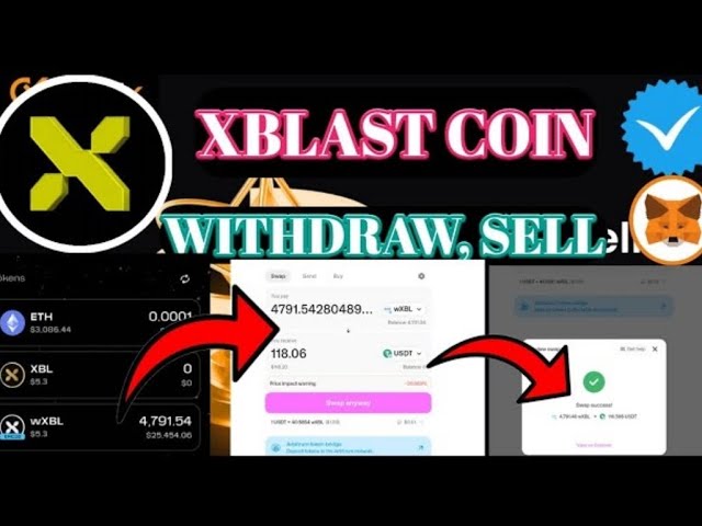 如何提取 xblast 币 ||出售 Xblast 硬币 |将 wXBL 币转换为 XBL |如何出售 wXBL 币