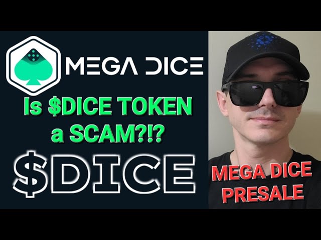 $DICE - 巨型骰子代币是骗局？！？加密货币预售 ICO MegaDice 区块链 SOL SOLANA ETH BNB BSC