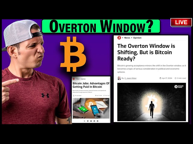 Das Overton-Fenster verschiebt sich, aber ist Bitcoin bereit? Wird der Bitcoin-Preis erneut abstürzen?