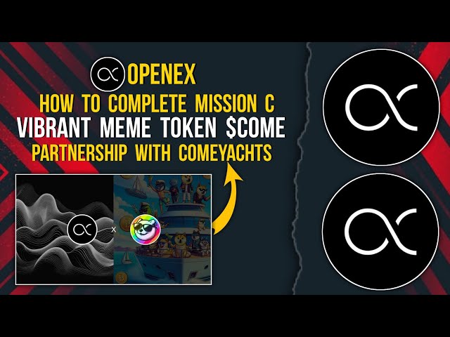 OPENEX $COME MEME 토큰 | 미션 C를 완료하는 방법 #openex #distribution #withdraw