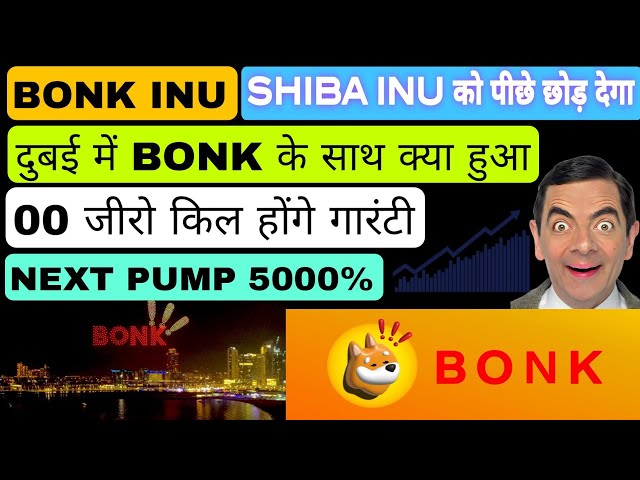 Bonk Token 5000% Huge Pump Ready 🔥 Bonk Token Big Update Dubai | Bonk Token Next Shiba Inu 2024 Bull