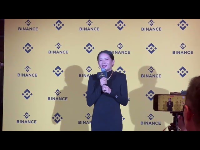 Binance Dubai Meetup! The first sister spoke: Continue to work for the bnb holder