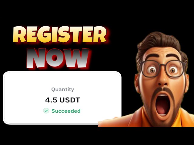 REGISTER NOW !! Earn $4.5 USDT IN 24 Hours | Make money online daily