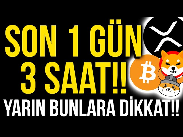 LAST 1 DAY, 3 HOURS LEFT!! WHAT WILL HAPPEN TOMORROW!! WILL THE RISE CONTINUE? XRP COIN LUNC PEPE SHIBA DOGE