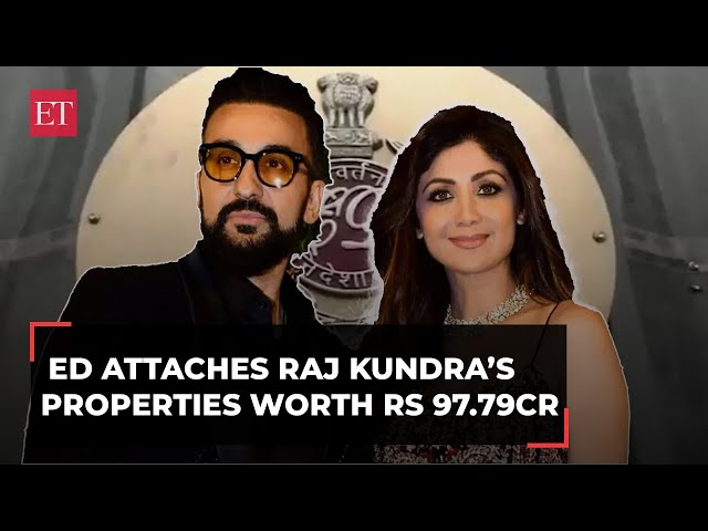 ED 在比特幣投資詐欺案中扣押 Raj Kundra 價值 97.79 盧比的財產