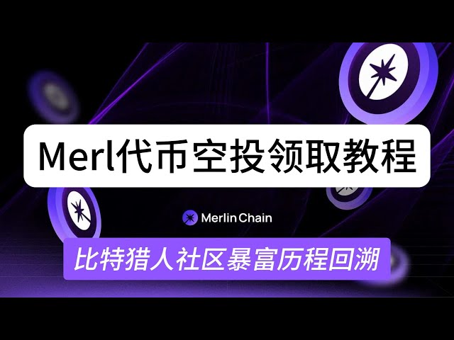 Merl 토큰 에어드랍 받기에 대한 튜토리얼, Bit Hunter 커뮤니티가 부자가 된 여정을 되돌아보기