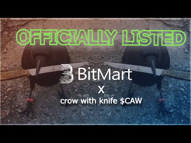 带着刀的乌鸦 $ CAW - BITMART 上市！ 100 倍 MEME 币 #cro #bitmart #bitmartexchange #jupiter