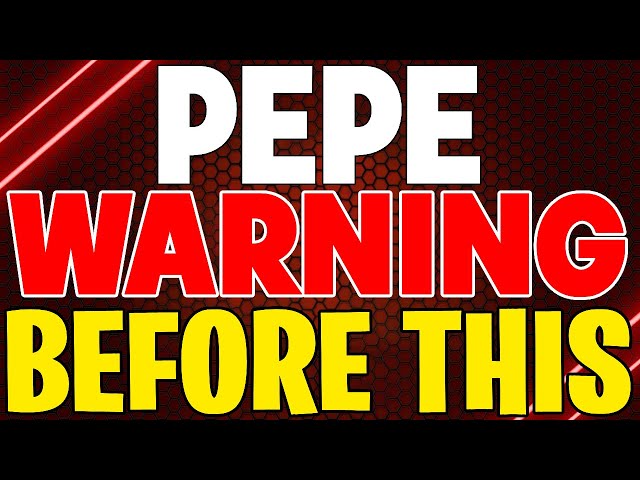 PEPE 在此情況發生之前發出警告 - PEPE 2024 最新新聞價格預測