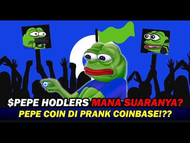 COINBASEが$PEPE上場を遅延!!ホドラーズは怒る。これは何の標識ですか？ ||シパリリウムの成長と花