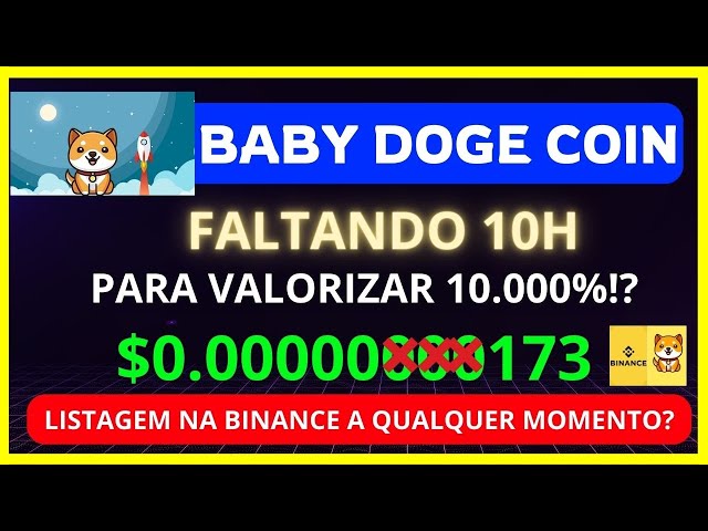 ベイビードージコイン ⚠️緊急⚠️ 10,000% 評価まであと 10 時間!?バイナンスに上場しますか?