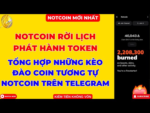 Notcoin 取消代幣發行計畫 - 類似 Notcoin 的硬幣挖礦投注