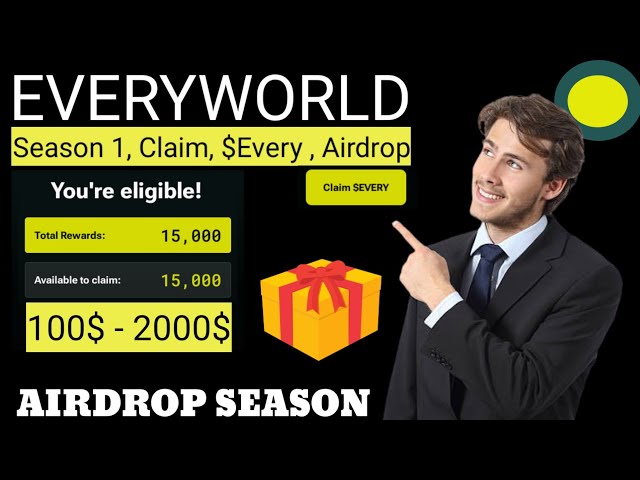 $EVERY トークンの請求と出金プロセス / Everyworld Airdrop による $350 の利益 / EVERY トークンの請求