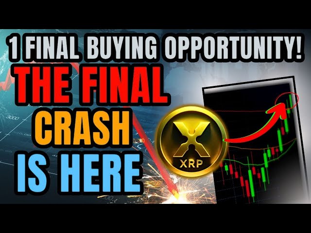 FINAL CRYPTO CRASH TRIGGERED BY WW3 EVENTS! 1 FINAL BUYING OPPORTUNITY! XRP LATEST NEWS TODAY #xrp