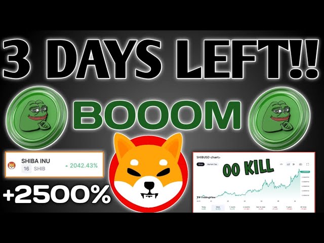 Major Announcement 😱48Hrs Left Major Announcement 🤯Shiba inu Breaking news| Pepe coin, Shiba inu