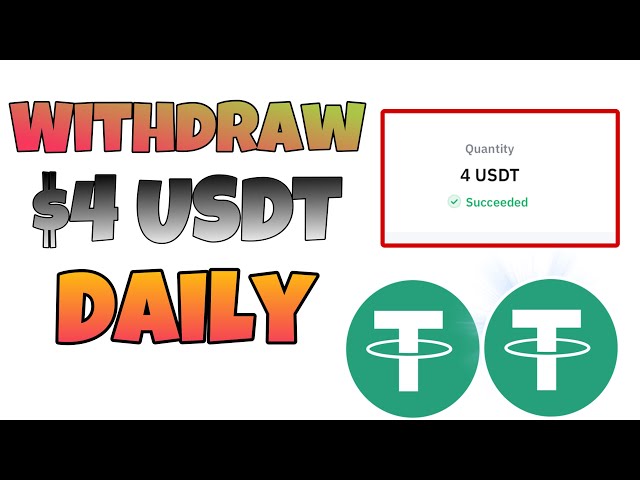 $4 USDT 즉시 인출 ~ 2024년 새로운 수익 창출 프로젝트