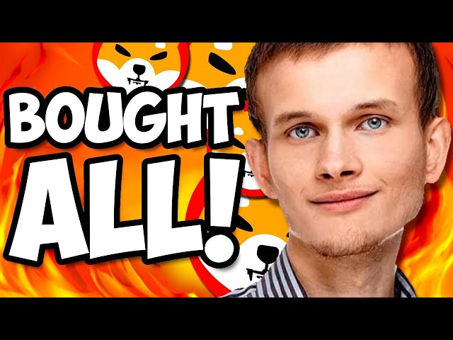 VITALIK BUTERIN JUSTE ACHETÉ UN TRILLION DE JETONS SHIBA INU ?!? - EXPLIQUÉ