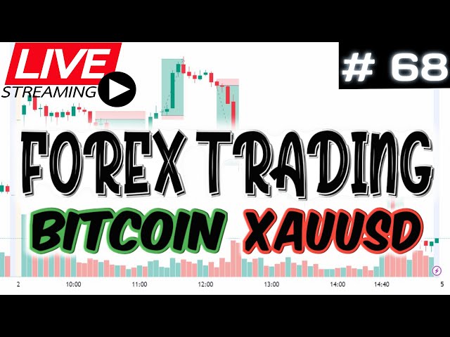 LIVE-HANDEL | FOREX-HANDEL | BITCOIN & XAUUSD | 68