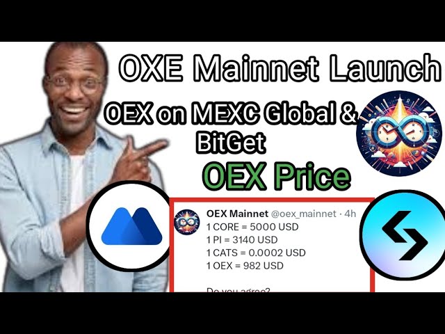 Mise à jour du réseau principal OEX | Prix ​​du jeton OEX | Lancement prochain du réseau principal OpenEX #oex #come