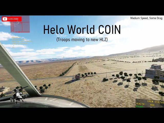 Serveur multijoueur DCS UH1 Helo World dans VR COIN Hot Extraction HLZ Change