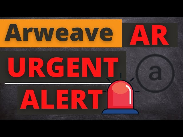 AR Coin Arweave Price News Today - Prévision de prix et analyse technique