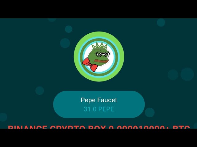 Comment extraire et retirer des #Pepe Coin sur l'application Pepe #Faucet