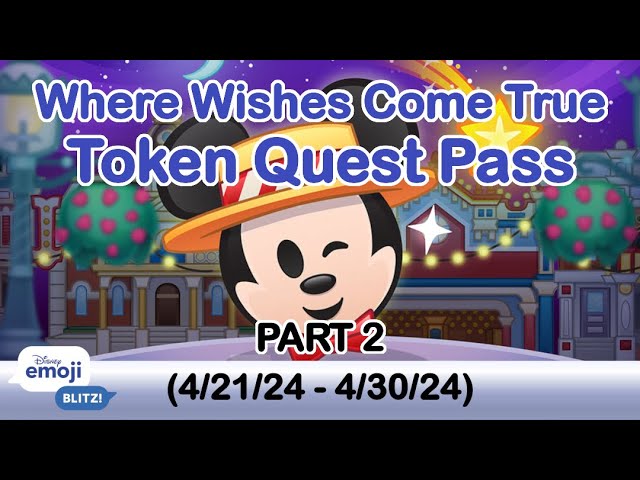 Disney Emoji Blitz Token Quest Pass – April 2024 (Teil 2)