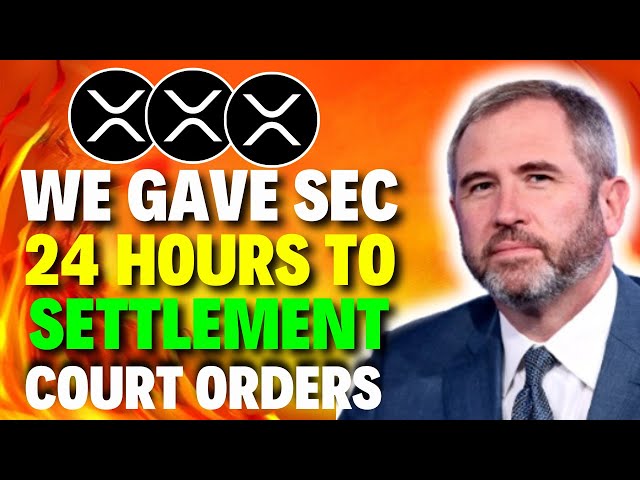 XRP Update: SEC-Ripple Settlement in 24 Hours? Hot XRP Price! #bitcoinng Up! #coin