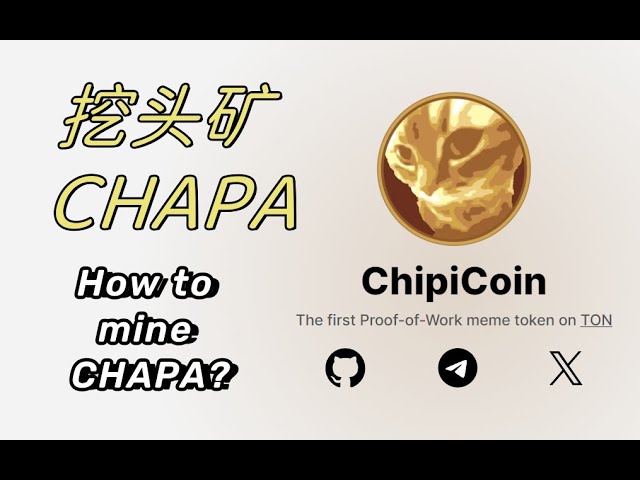 Chapa 挖頭者！如何開採Chapa|chipi幣？如何開採Chapa|Chipi幣？