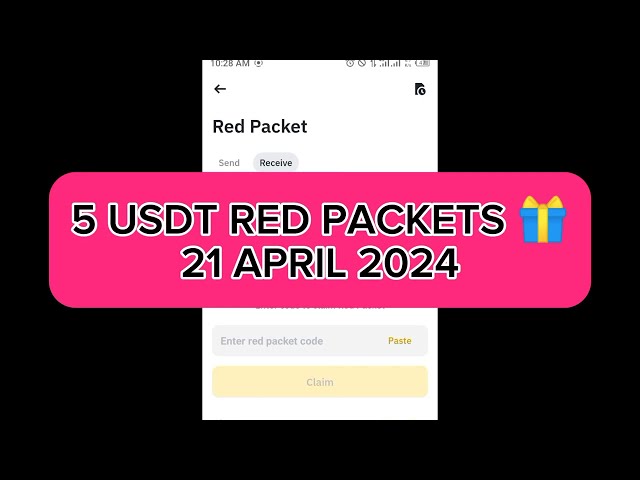 Code du paquet rouge Binance aujourd'hui | Binance paquet rouge | 5 USDT Binance Coin RED Paquets 21 AVRIL 2024