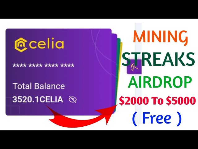 CLT Token Free Airdrop 🤑 | New Free Mining Site | Free Airdrop 2024 | Celia Mining App