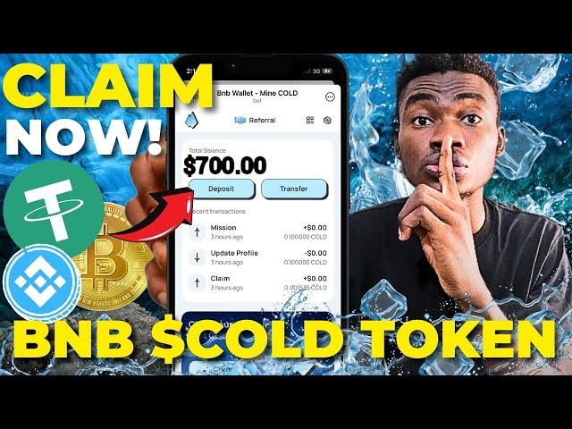 청구 및 출금 🤑$500 무료 $COLD 토큰을 BNB 지갑으로 | 온라인으로 돈을 버세요.