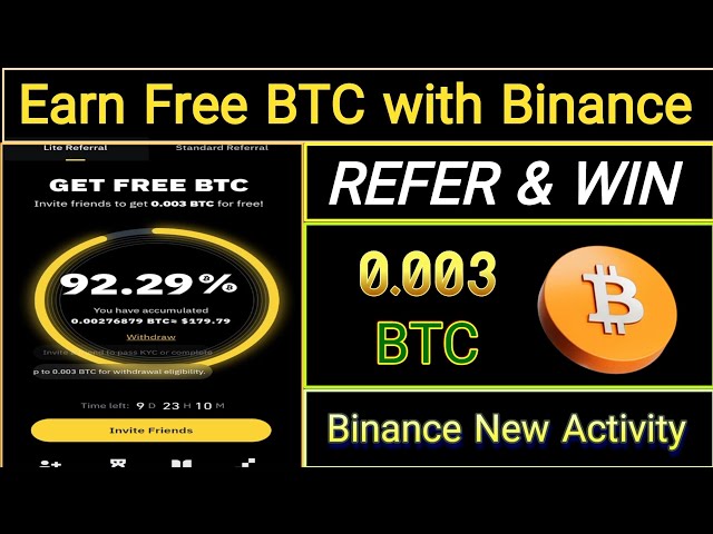 Verdienen Sie kostenlose BTC mit Binance | Wie kann ich teilnehmen und kostenlose BTC beanspruchen?