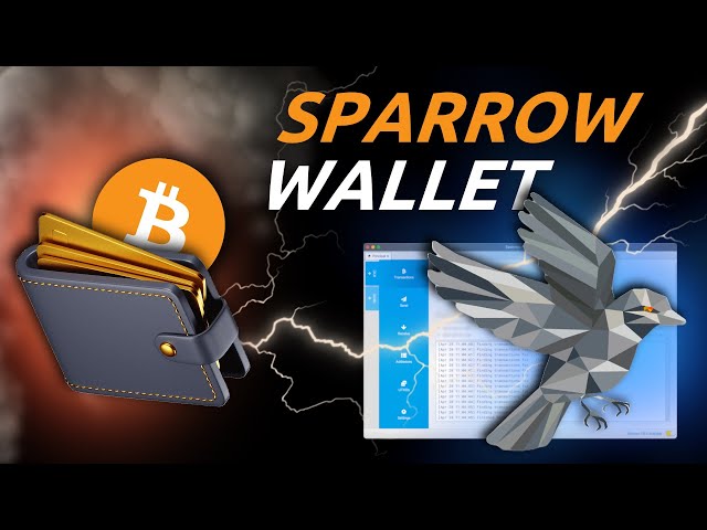 초보자 튜토리얼: 안전한 비트코인 ​​지갑 PC 및 Mac 🦅 Sparrow Wallet