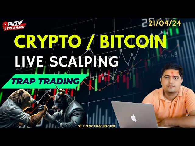 21. April Bitcoin-Live-Handel | Bitcoin-Live-Handel in Hindi | @Tradersedge22 | BTC live |