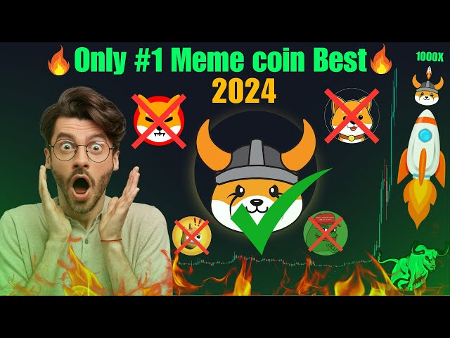 No #1 Meme coin FLOKi 🔥 為什麼 FLOKI 可以在 2024 年超越 DOGE、SHIB 和 bonk inu 🔥 大新聞 I