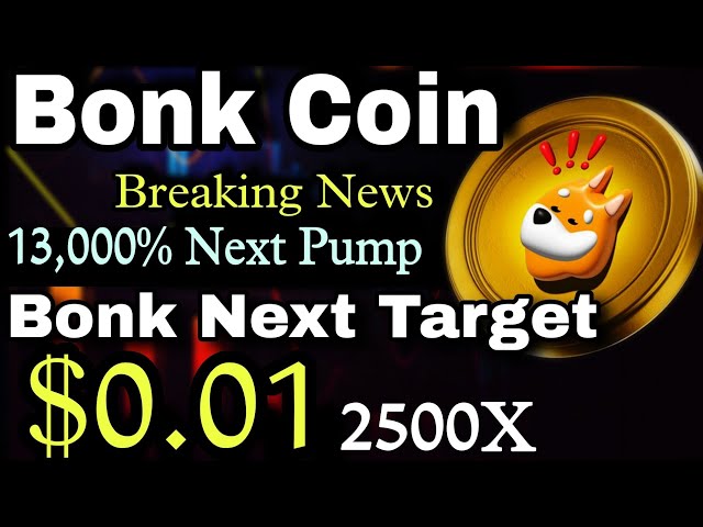 Bonk Coin Next Pump 13.000 % | Bonk Coin News heute | Shiba Inu | Krypto-News heute | Kryptowährung