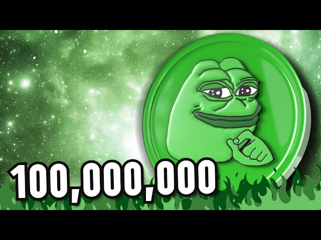 Kaufen Sie einfach 100.000.000 Pepe...