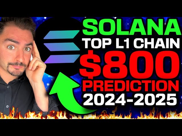 Solana ($SOL) Prévision de prix 2024-2025 Marché haussier de la cryptographie (peut-il FLIP Ethereum ?)