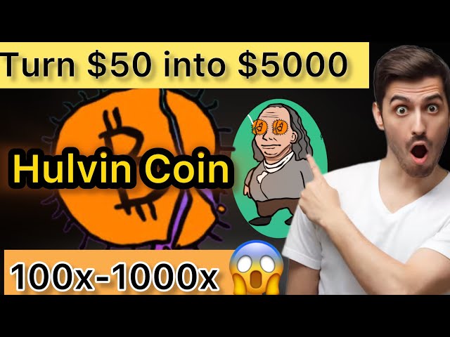 $Hulvin 토큰 100x 토큰 🚀🤑|| 최초의 BTC 반감기 테마 밈 코인 😱